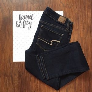 American Eagle Dark Wash Skinny Jeans